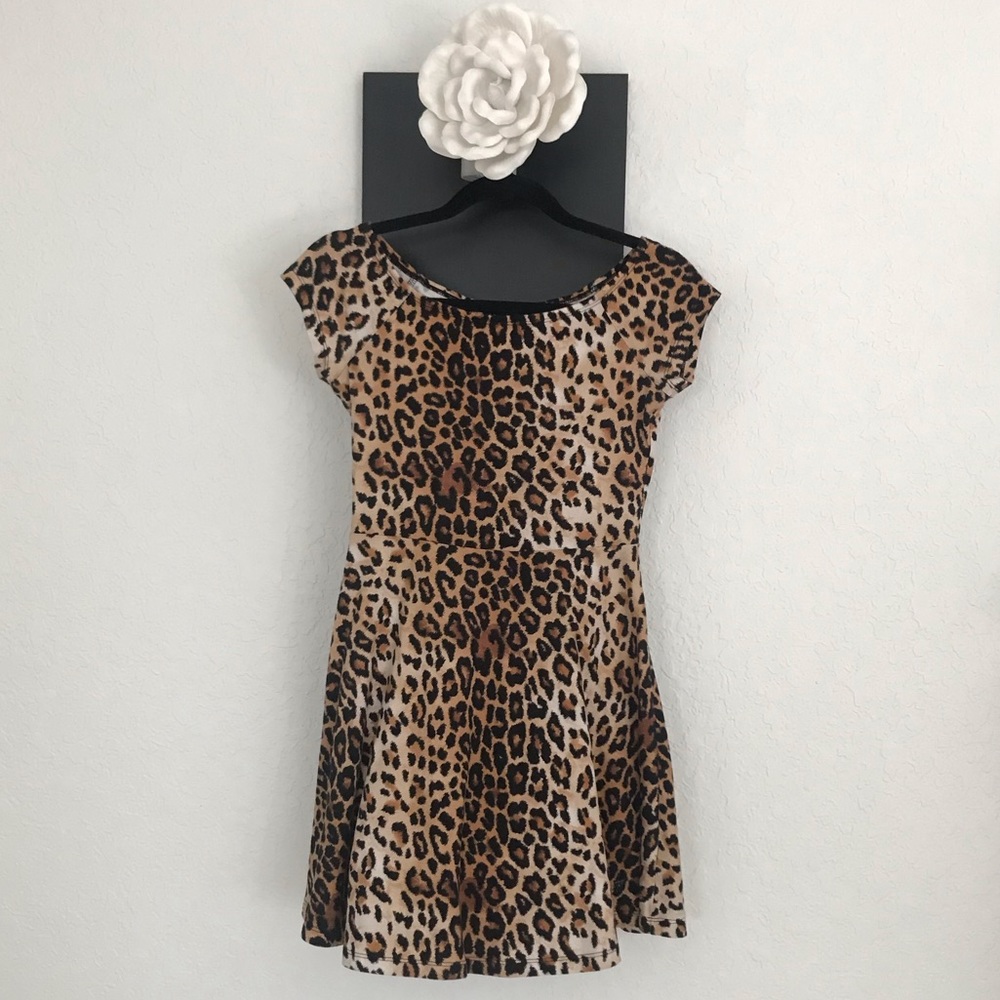 Forever 21 Leopard Print Girl’s Mini Dress